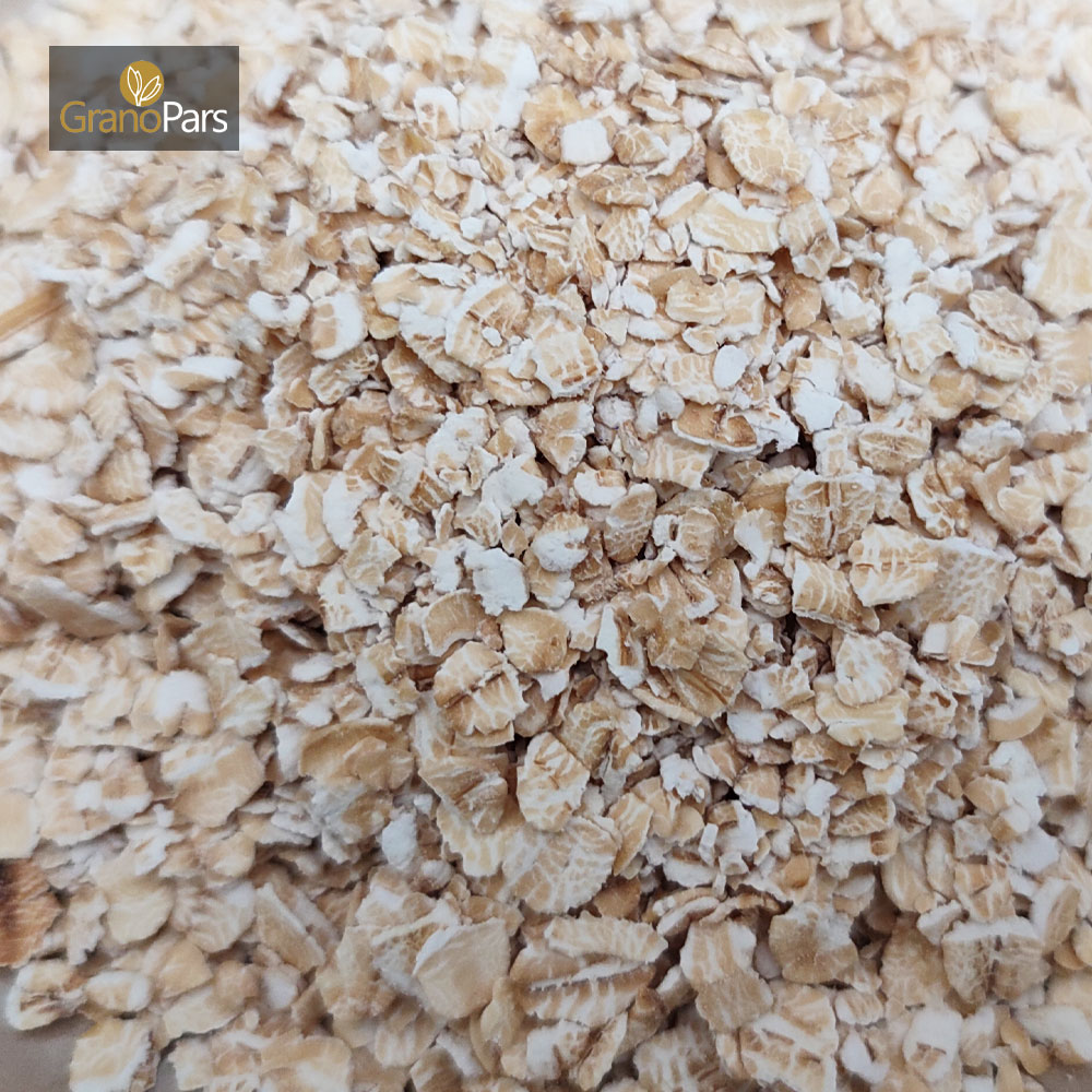 جو دوسر پرک ریز و فوری مناسب تولید محصولات غذایی و صبحانه